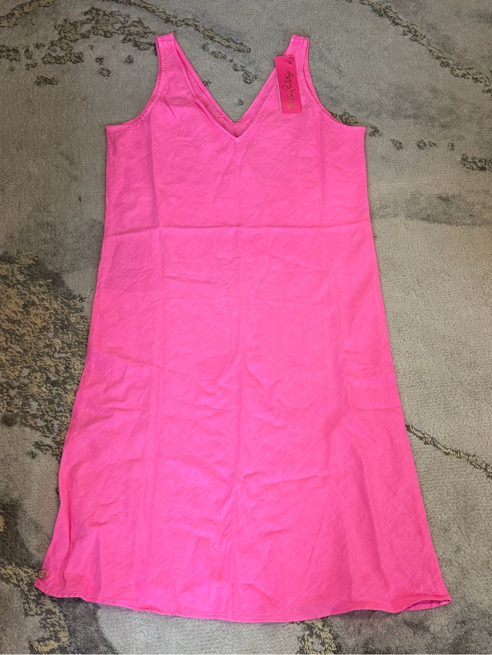 NWT Lilly Pulitzer Florin Sleeveless Linen Dress Sz S